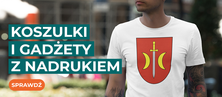 Koszulka z nadrukiem herb Konstantynów Łódzki