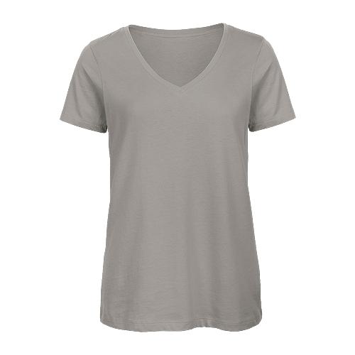 Koszulka t-shirt v-neck damska sitodruk